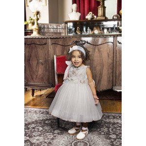 Βαπτιστικό Φόρεμα Dolce Bambini 9861-1