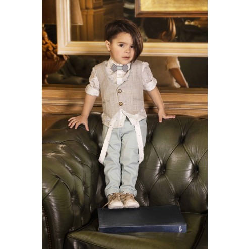 Βαπτιστικό Κοστούμι για αγόρι Dolce Bambini 8604