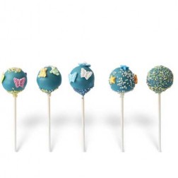 Cake Pops Γαλάζιο Διάφορα