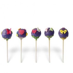 Cake Pops Λιλά Διάφορα