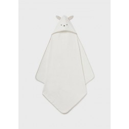 Πετσέτα από βιώσιμο βαμβάκι με σχέδιο αυτάκια για νεογέννητο
