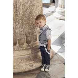 Βαπτιστικό Κοστούμι για αγόρι Dolce Bambini 3033