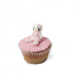 Τρισδιάστατα Cupcakes Γατούλα Hellow Kitty