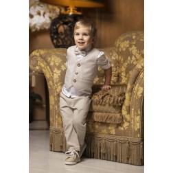 Βαπτιστικό Κοστούμι για αγόρι Dolce Bambini 8045