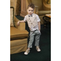 Βαπτιστικό Κοστούμι για αγόρι Dolce Bambini 8607