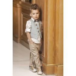 Βαπτιστικό Κοστούμι για αγόρι Dolce Bambini 8608