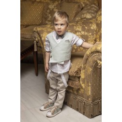 Βαπτιστικό Κοστούμι για αγόρι Dolce Bambini 8616