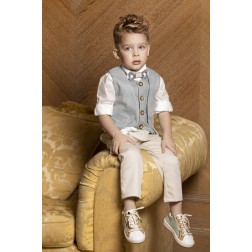 Βαπτιστικό Κοστούμι για αγόρι Dolce Bambini 8631