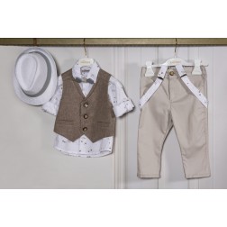 Βαπτιστικό Σύνολο Για Αγόρι Dolce Bambini 8804