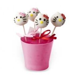  Cake Pops Hellow Kitty