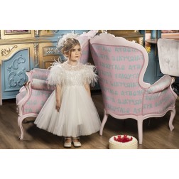 Βαπτιστικό Φόρεμα Dolce Bambini 9758-1