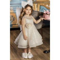 Βαπτιστικό Φόρεμα Dolce Bambini 9775-1