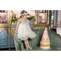 Βαπτιστικό Φόρεμα Dolce Bambini 9777-1