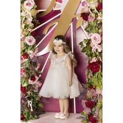 Βαπτιστικό Φόρεμα Dolce Bambini 9794-1