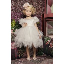 Βαπτιστικό Φόρεμα Dolce Bambini 9797-1
