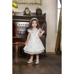 Βαπτιστικό Φόρεμα Dolce Bambini 9826-1