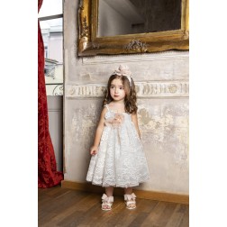 Βαπτιστικό Φόρεμα Dolce Bambini 9835-1