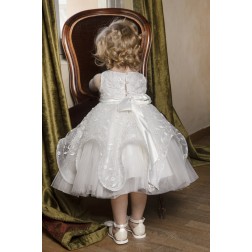 Βαπτιστικό Φόρεμα Dolce Bambini 9836-1
