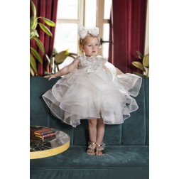 Βαπτιστικό Φόρεμα Dolce Bambini 9840-1