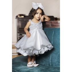 Βαπτιστικό Φόρεμα Dolce Bambini 9848-1