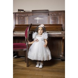 Βαπτιστικό Φόρεμα Dolce Bambini 9855-1