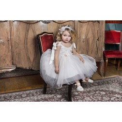 Βαπτιστικό Φόρεμα Dolce Bambini 9856-1