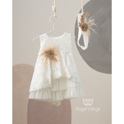 Βαπτιστικό Φόρεμα Alkistis 239 angel wings