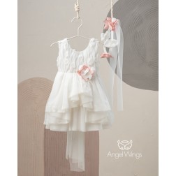 Βαπτιστικό Φόρεμα ''Iokasti" 241 Angel Wings
