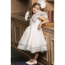 Βαπτιστικό Φόρεμα για Κορίτσι 9721-1 Dolce Bambini