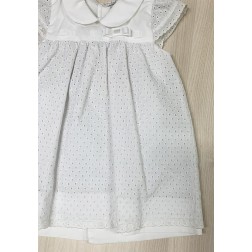 Φόρεμα Broderie για Νεογέννητο Κορίτσι 