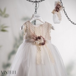 Βαπτιστικό Φόρεμα Vinteli PRM 6327