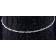 Ασημένια Στέφανα με Λευκό Δέρμα & Swarovski
