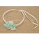 Στεφανάκι με Ιβουάρ Δαντέλα & Μπουκέτο Tiffany's & Antique Ροζ