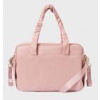 Τσάντα πουά ροζ